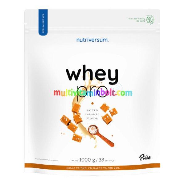 Whey PRO - 1000 g - sós karamell - Nutriversum