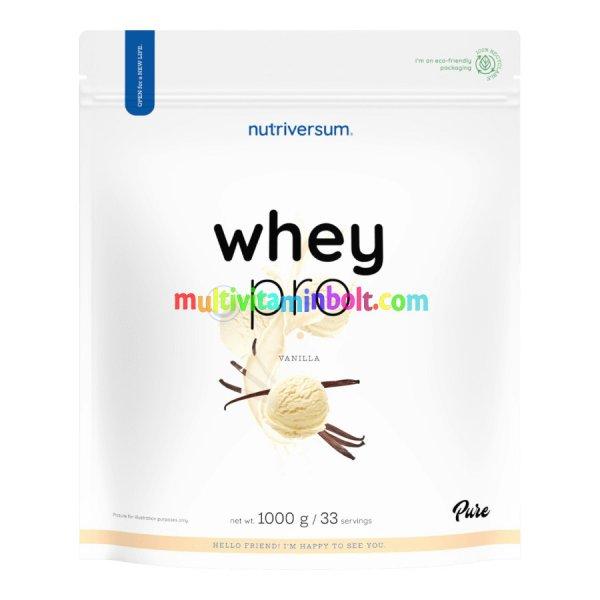 Whey PRO - 1000 g - vanília - Nutriversum