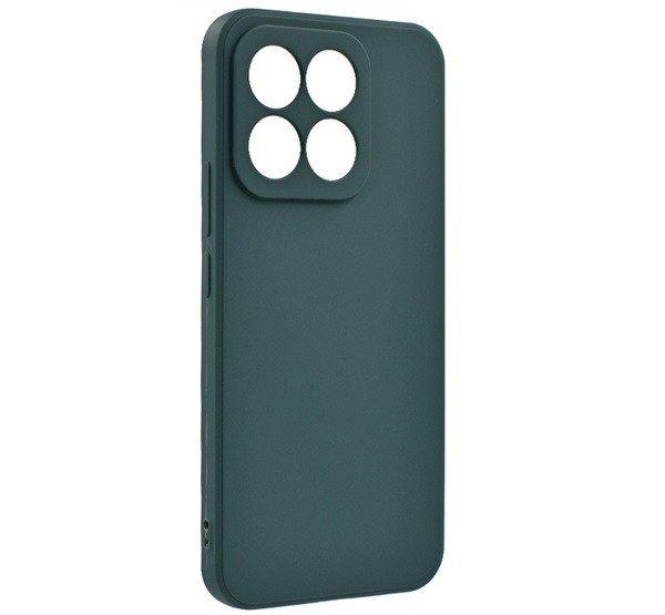 Szilikon telefonvédő (matt) SÖTÉTZÖLD Honor X8c