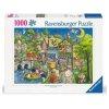 Puzzle 1000 db - Mother Gooseville