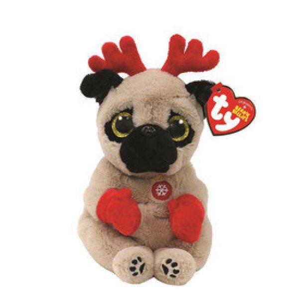 Beanie Babies plüss figura MITTENS, 15 cm - barna kutya (3)