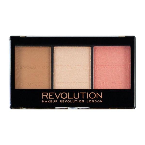 Revolution Világosító arckontúr szett (Ultra Brightening Contour Kit) C01