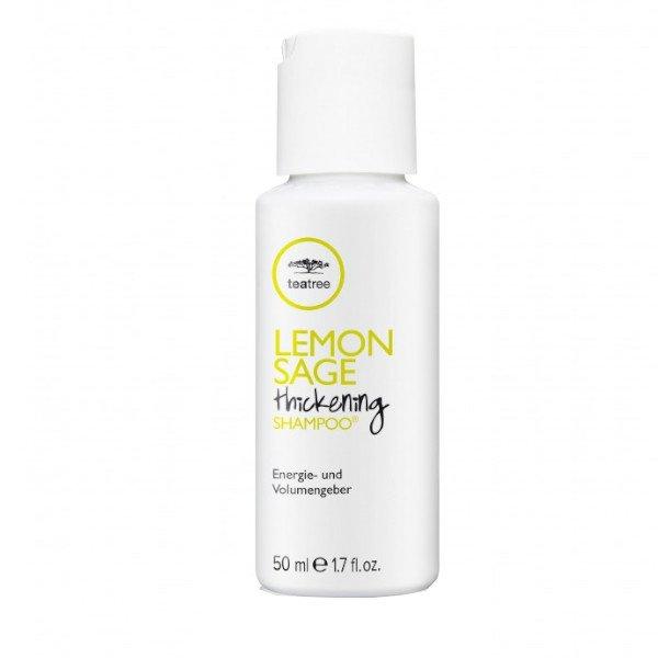 Paul Mitchell Energetizáló sampon vékonyszálú hajra Tea Tree (Lemon Sage
Thickening Shampoo) 50 ml