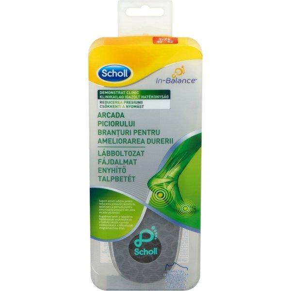 Scholl Ortopéd talpbetét In-Balance Arch (Insole) 1 pár Medium