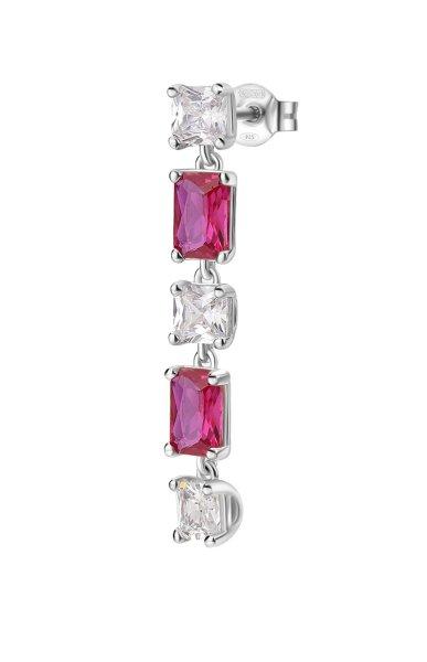 Brosway Ezüst lógó single fülbevaló Fancy Passion Ruby FPR19 - 1 db