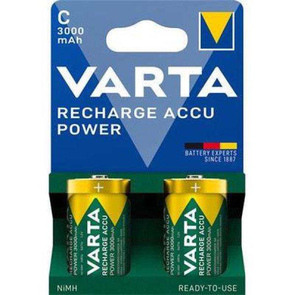 Tölthető elem, C baby, 2x3000mAh, előtöltött, műanyagmentes, VARTA
"Power"