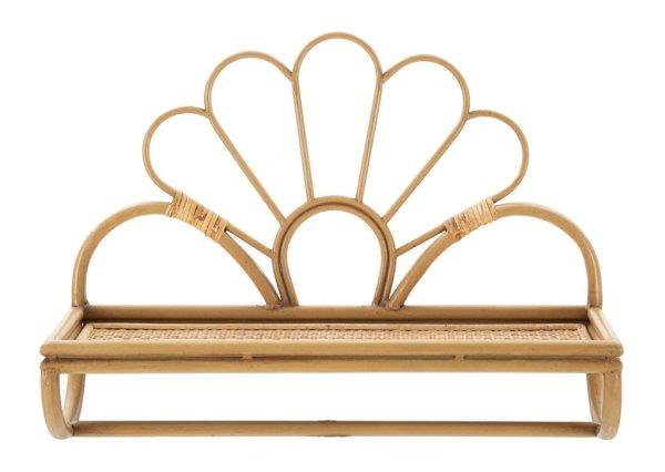 Rattan fali polc, etno stílusú - TOKYO - Butopêa