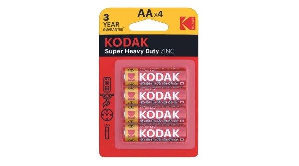 Kodak Extra Zinc Féltartós Ceruza Elem AA LR6 B4
