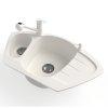 Grnit mosogat NERO Compact + kihzhat zuhanyfejes Shower 