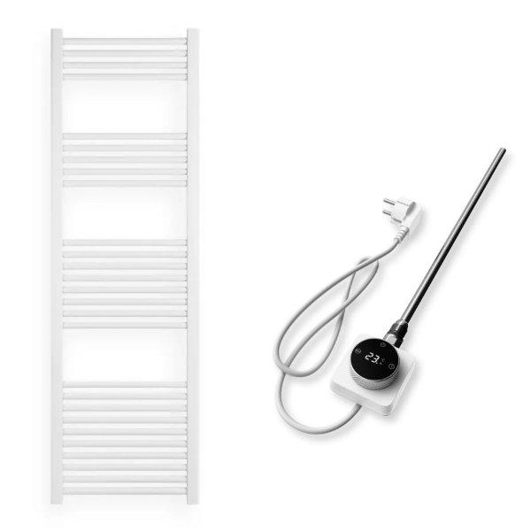 Törölközőszárító radiátor elektromos fűtőpatronnal 50 x 160 cm - Nero
Italia AF-14-600W (fehér)