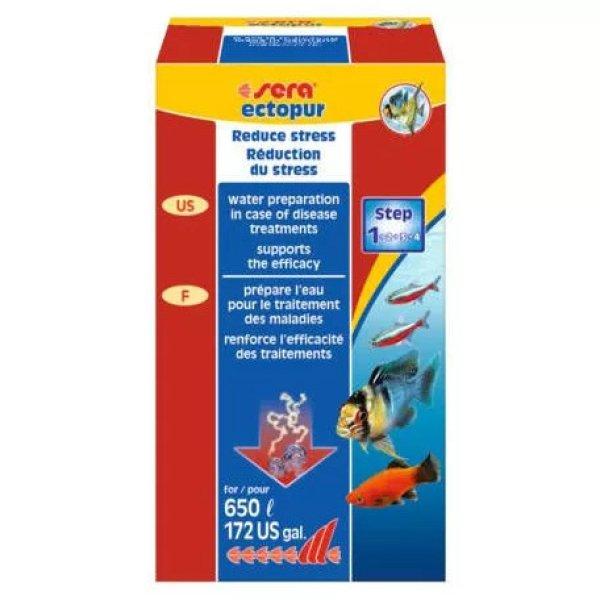 Sera Ectopur Só 130g Gomba, Ectoparazita ellen (002320)