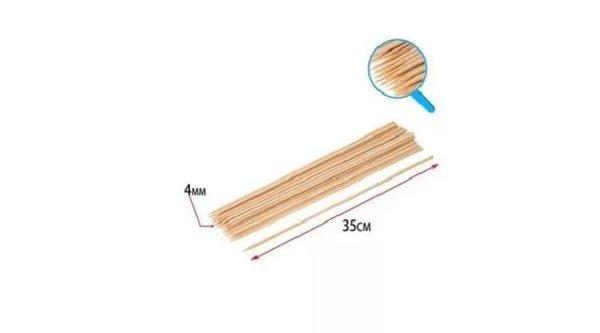 35 cm-es bambusz saslik pálcika 30 db