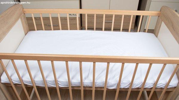 Bébi pamut gumis lepedő 60x120/70x140