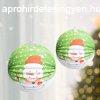 Karcsonyi lampion - Hember mintval - 25 cm