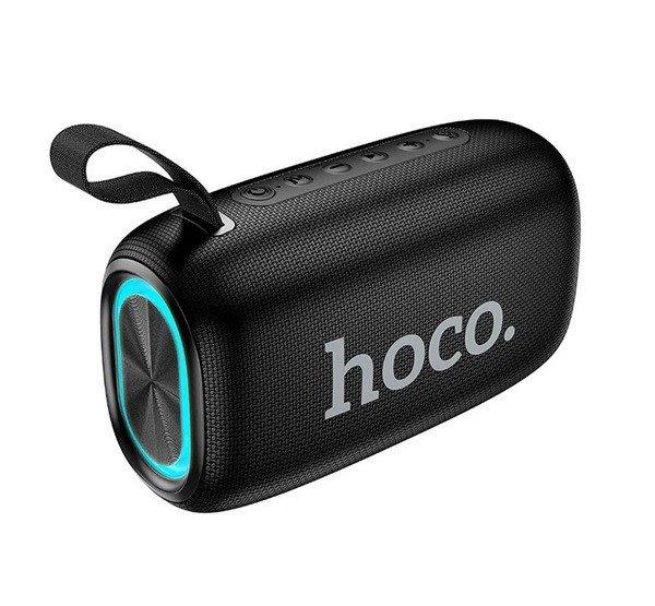 HOCO HC25 bluetooth hordozható hangszóró (v5.2, 2x10W, TF/microSD
kártyaolvasó, FM rádió, AUX) FEKETE