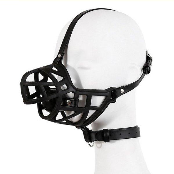 Sm MUZZLE STRAP – prémium fekete szájkosár