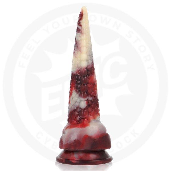 EPIC – prémium Dildo Dráxis sötét árnyalatban