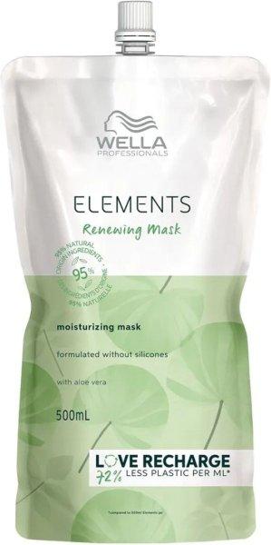Wella Professionals Helyreállító hajápoló maszk Elements (Moisturizing
Mask) 500 ml - tartalékadag