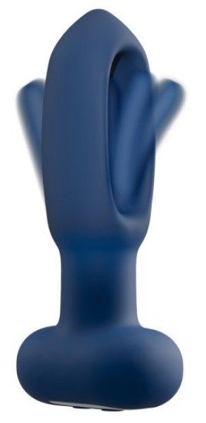 Anos RC Flicking Tongue Butt Plug Blue