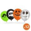 Halloween-i lufi szett - 4 fle - 12 db / csomag