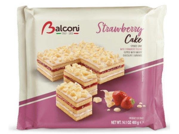 Balconi torta 400g Strawberry - epres