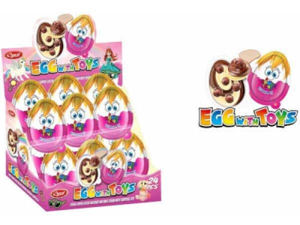 Bonus toys meglepetés tojás 15g lányos