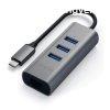 Satechi Type-C 2 in 1 USB HUB with Ethernet Space Grey