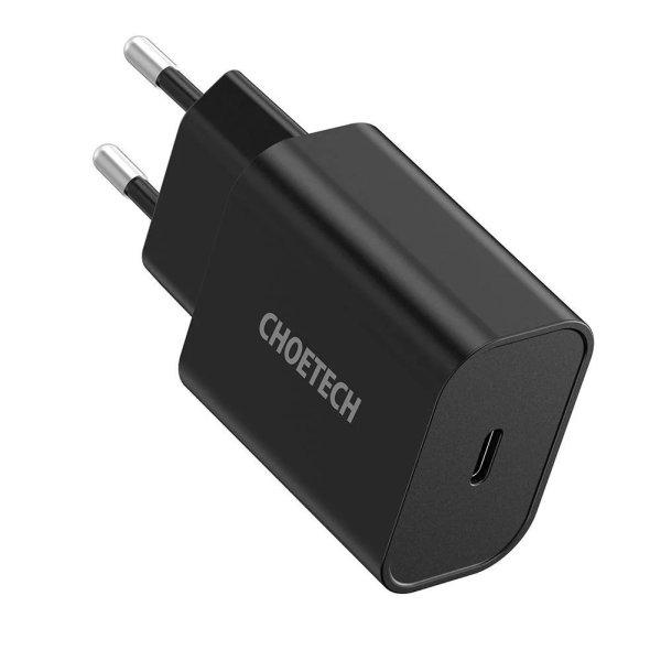 Choetech Q5004 Fast Type C Wall Charger 20W Black
