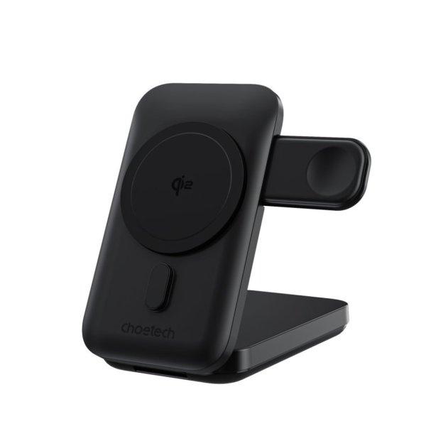 Choetech B750 3in1 Fast Charging Qi2 MagLeap Wireless Charger & PowerBank Black
