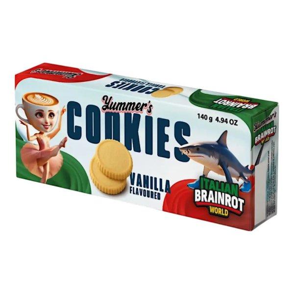 Yummers Cookies Italian Brainrot vaníliás keksz 140g
