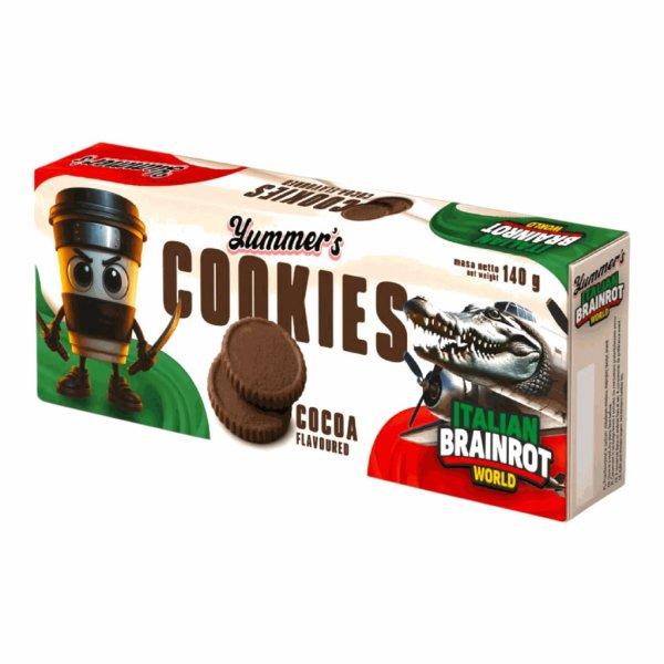 Yummers Cookies Italian Brainrot kakaós keksz 140g
