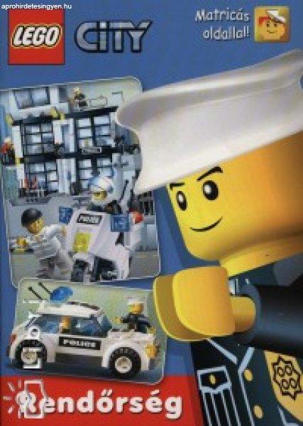 Rendőrség - Lego City - Matricás oldallal! Szépséghibás