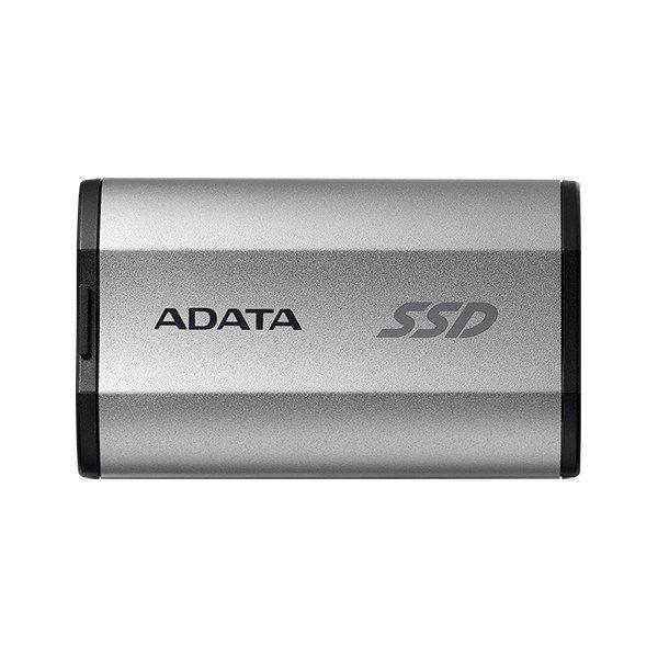 ADATA Külső SSD 500GB - SD810 (USB3.2 Type C, R/W: 2000/2000 MB/s, IP68,
Szürke)