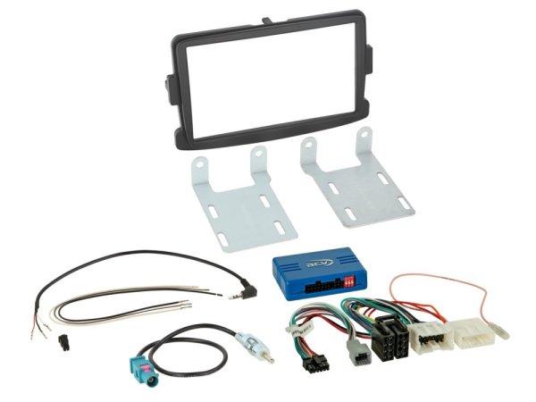 Dacia, Fiat, Nissan, Opel, Renault 2DIN szerelőkészlet autórádió cseréhez
621250-14-2