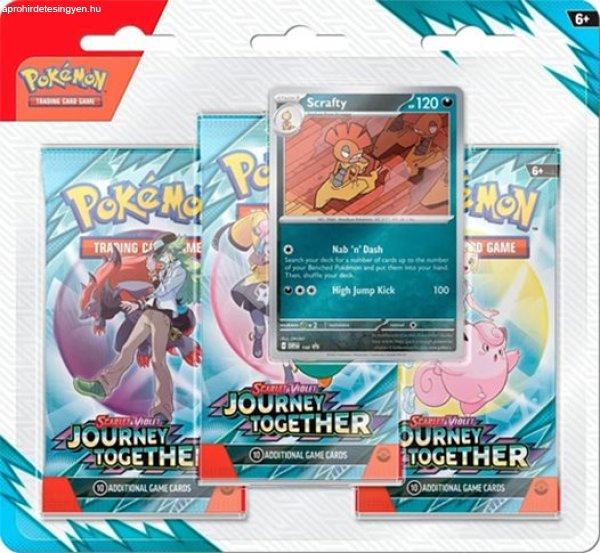 Kártyajáték Pokémon TCG: Scarlet & Violet Journey Together 3 Pack Blister
Rhyperior (Pokémon)