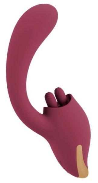 Javida 2 Function Vibration & Licking Purple