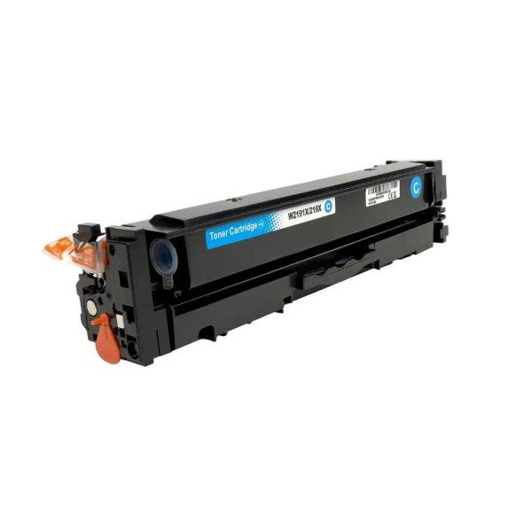 WB HP W2191X No.219X Cyan Chip Nélküli Utángyártott Toner 2.400 oldal
kapacitás