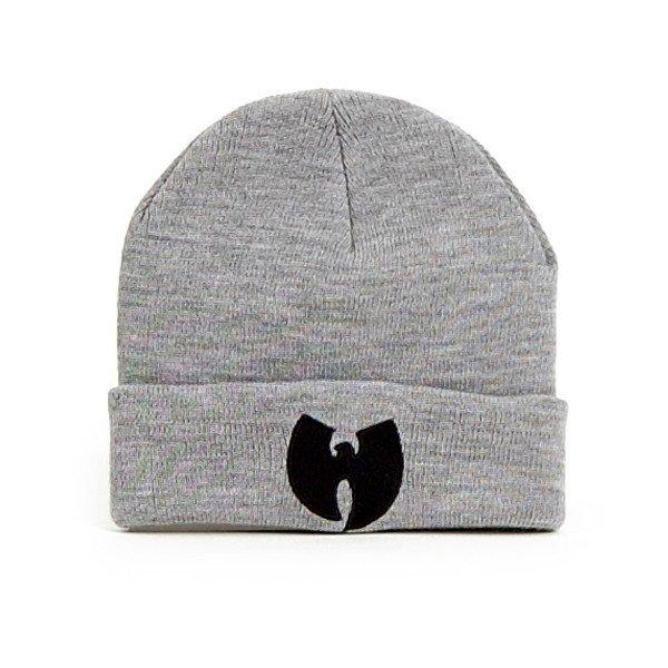 Téli sapka Wu-Wear Logo Beanie heather grey