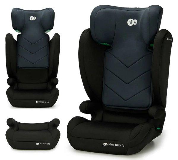 Kinderkraft I-Spark i-size gyerekülés 100-150 cm - Black