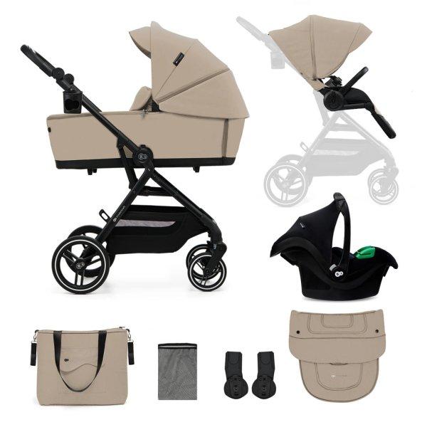 Kinderkraft YOXI 3in1 multifunkciós babakocsi - Sand Beige