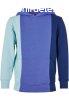 Urban Classics Boys Tripple Hoody oceanblue/purpleday/spaceb