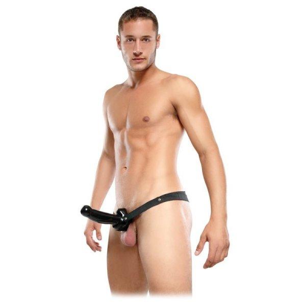 Pipedream Fetish Fantasy Series Cumfy Hollow Strap-On 2 felcsatolható dildo 