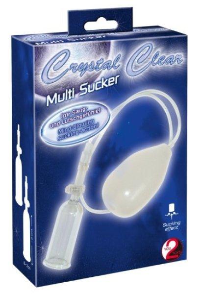 You2Toys Crystal Clear Multisucker