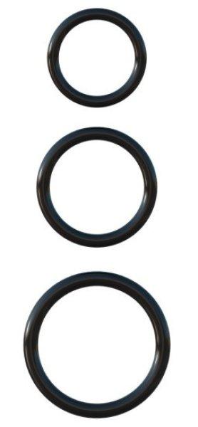 Fantasy C-Ringz Silicone 3-Ring Stamina Set