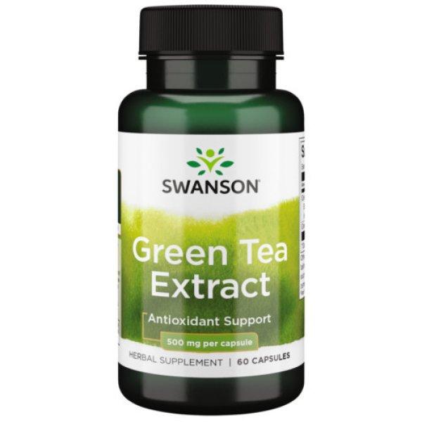 SWANSON GREEN TEA EXTRACT Zöld tea kivonat 500 mg/60 db