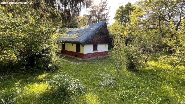 Écsen 1523 m2-es gondozott telken épült parasztház, boltíves pincével,
tárolóval eladó!