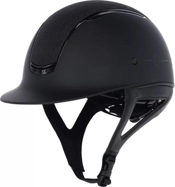Eclipse lovagló kobak - fekete, 56-58 cm