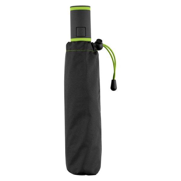 FARE Automatikus nyitású Mini Style esernyő - Fekete / limeszín