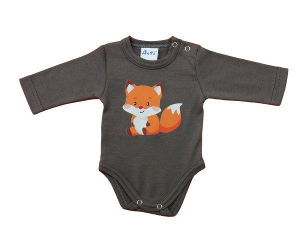 Baba body, hosszú ujjú,Róka mintával
