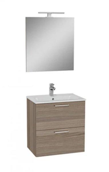 VITRA MIA szett Cordoba, mosdó + tükör + szekrény 590×390 mm